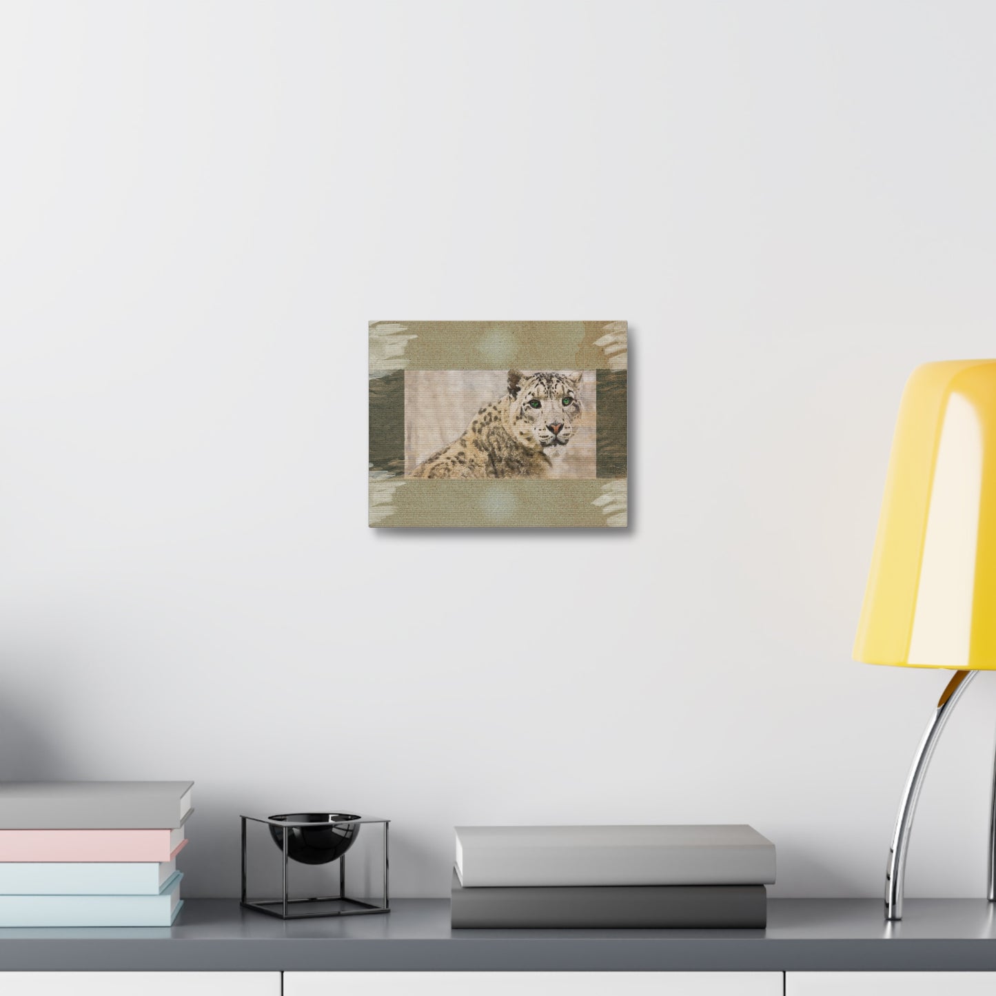 Wildlife Stretched Canvas Art – Snow Leopard Wall Decor, Animal Lover Gift, Nature Inspired Home Decor, Eco-Friendly Wall Art, Unique [...]
