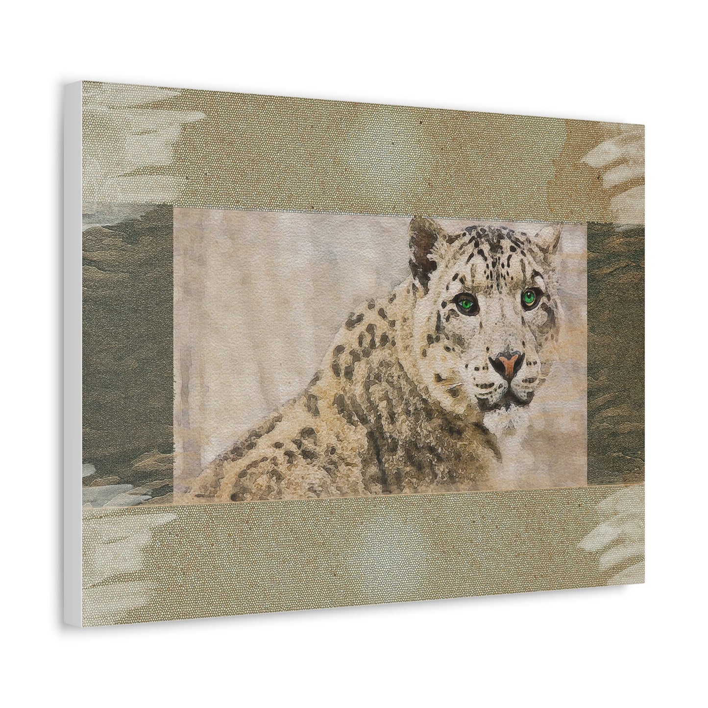 Wildlife Stretched Canvas Art – Snow Leopard Wall Decor, Animal Lover Gift, Nature Inspired Home Decor, Eco-Friendly Wall Art, Unique [...]