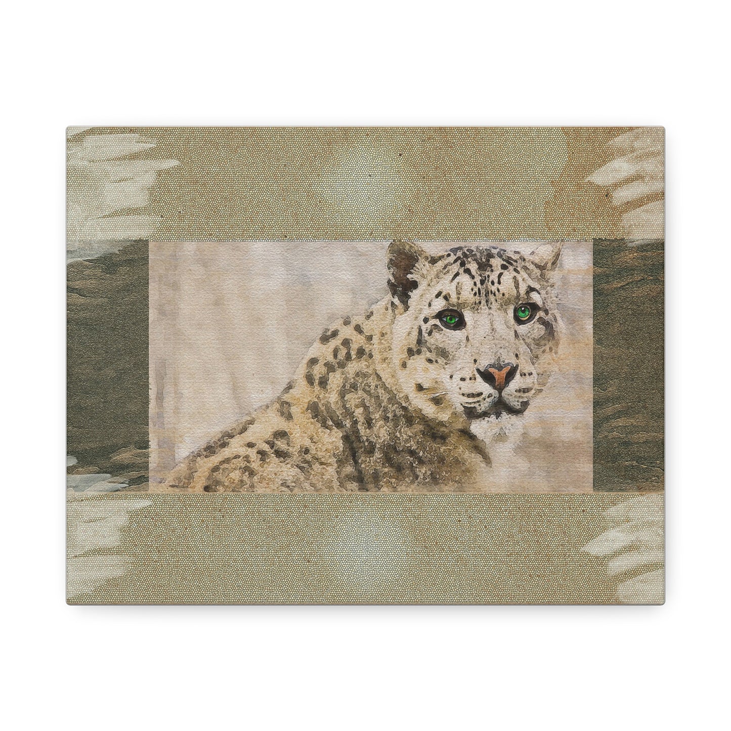 Wildlife Stretched Canvas Art – Snow Leopard Wall Decor, Animal Lover Gift, Nature Inspired Home Decor, Eco-Friendly Wall Art, Unique [...]