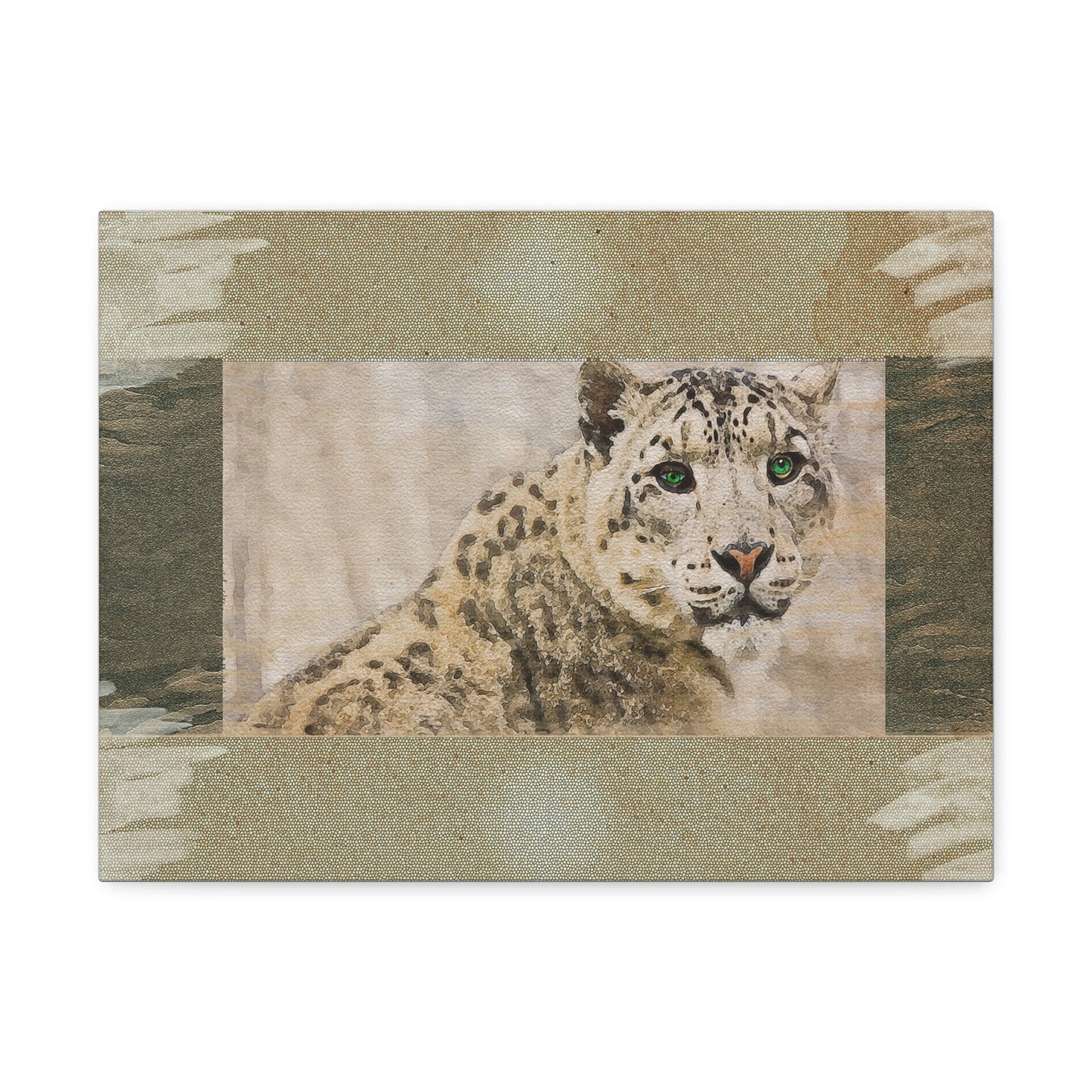 Wildlife Stretched Canvas Art – Snow Leopard Wall Decor, Animal Lover Gift, Nature Inspired Home Decor, Eco-Friendly Wall Art, Unique [...]