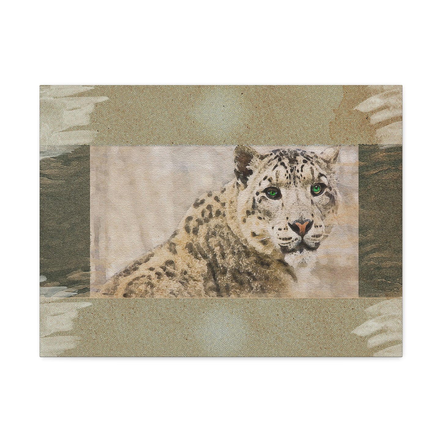 Wildlife Stretched Canvas Art – Snow Leopard Wall Decor, Animal Lover Gift, Nature Inspired Home Decor, Eco-Friendly Wall Art, Unique [...]