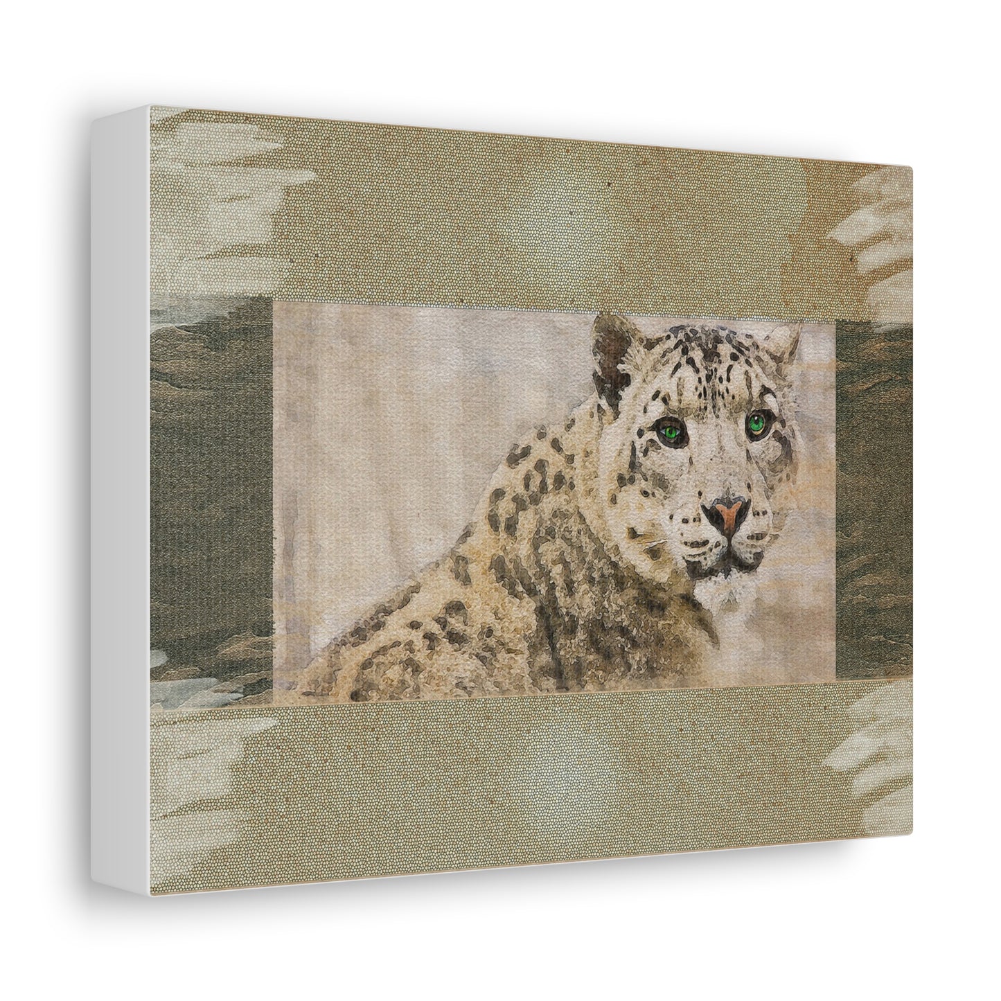 Wildlife Stretched Canvas Art – Snow Leopard Wall Decor, Animal Lover Gift, Nature Inspired Home Decor, Eco-Friendly Wall Art, Unique [...]